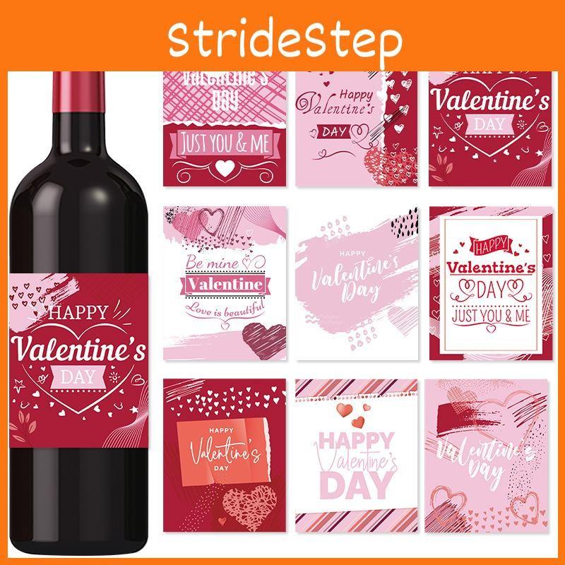 Party Day Valentines Decor Wine Bottle Labels With 36pcs For Events Romantic
