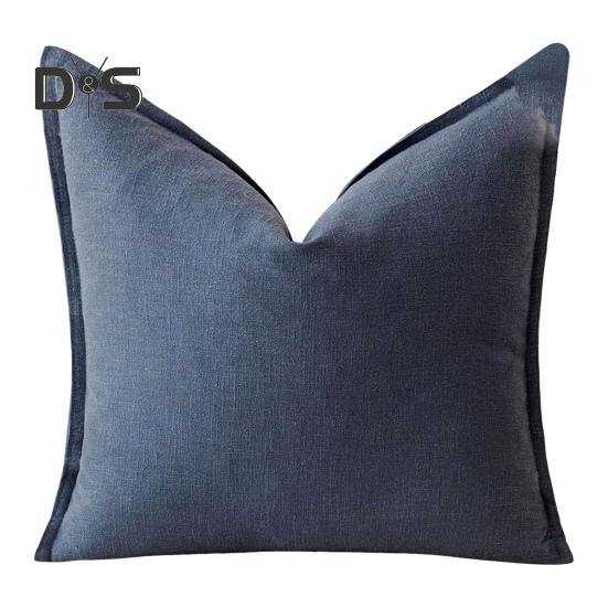 

Наволочка Однотонная Богемный Стиль Широкий Борт Домашний Офис Декор для Вечеринки Спальня Автомобиль Гостиная Диван Накидка Чехол для Подушки синий