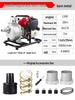 139cc/142cc Four-Stroke Gasoline Engine: Self-Priming, Energy-Saving, Compact, Portable Water Pump for Irrigation