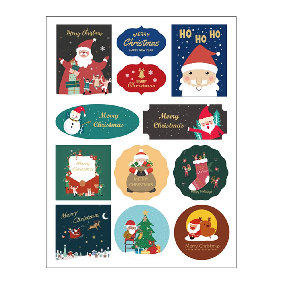 Home Garden Details About Gift Boxes Biscuit Package Label Gift Paper Sticker Merry Christmas Seal Label Home Decor