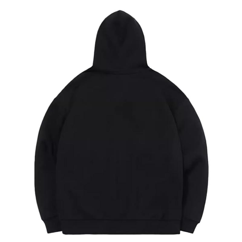 Li Ning Brand Logo Solid Color Loose Fit Drop Shoulder Hoodie And Loose Mid Waist Drawstring Sweatpants Casual Sports Set YWDU341-1+AKLUA01-1