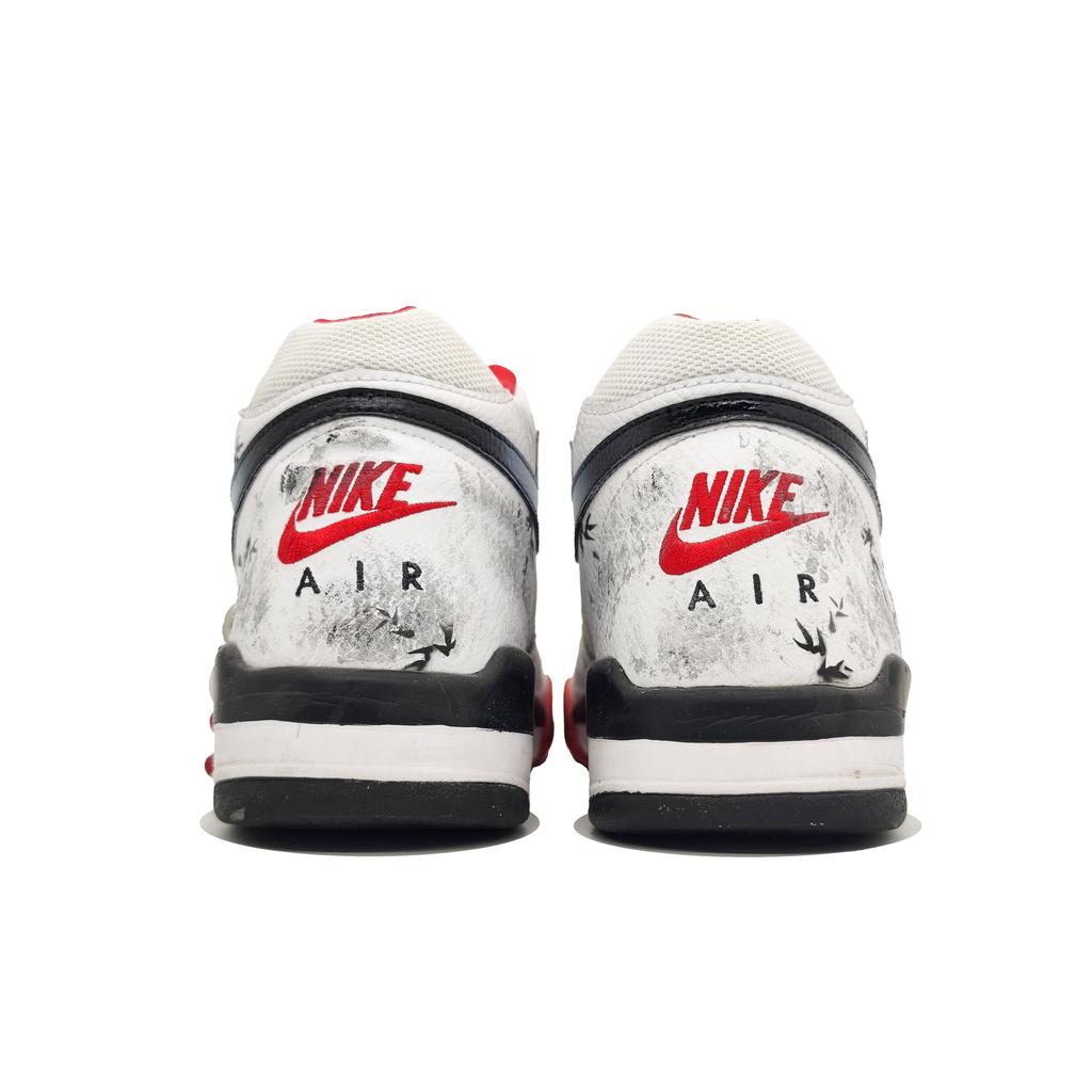 Nike Flight Legacy High top Vintage Basketball Shoes Unisex Ink Black BQ4212-100(Team400-)