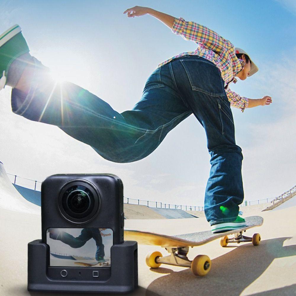 Anti-shake Car Camera Support Base Charging Slot Stand Holder for DJI Osmo 360 Photography