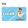 Removable Dishwasher Magnet Cartoon Animal Dirty Clean Magnet, Magnetic Indicator, Double-sided Dish Washing Machine Decoration Kitchen