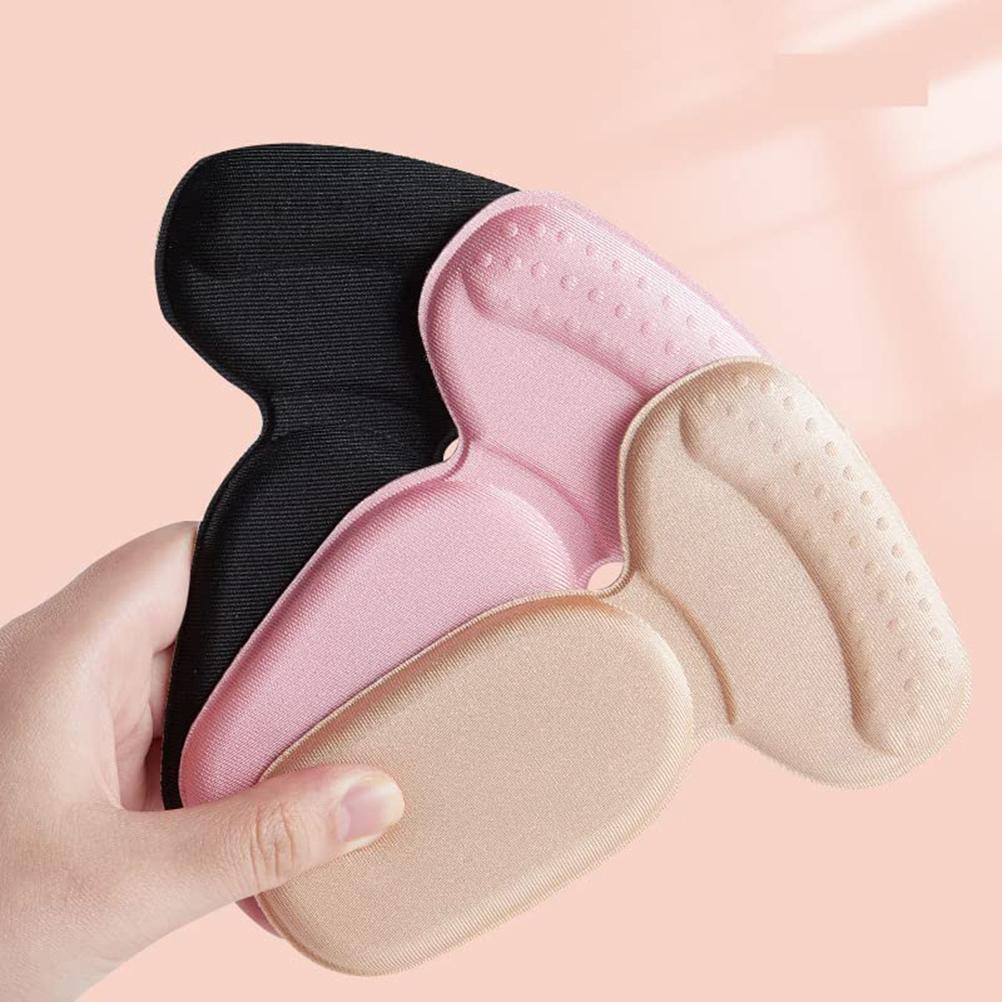 2 Pair Heels Cushioning Pads Invisible Heel Grips for Women s Shoes Heel Protectors Heel Grips Sponge Heel Cushion Pads