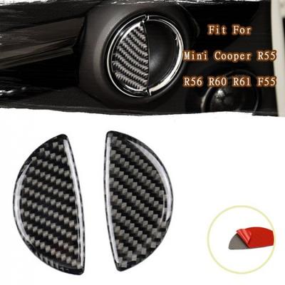 Best Carbon Fiber Car Door Handle Cover Trim Fit For Mini Cooper R55 R56 R60 R61