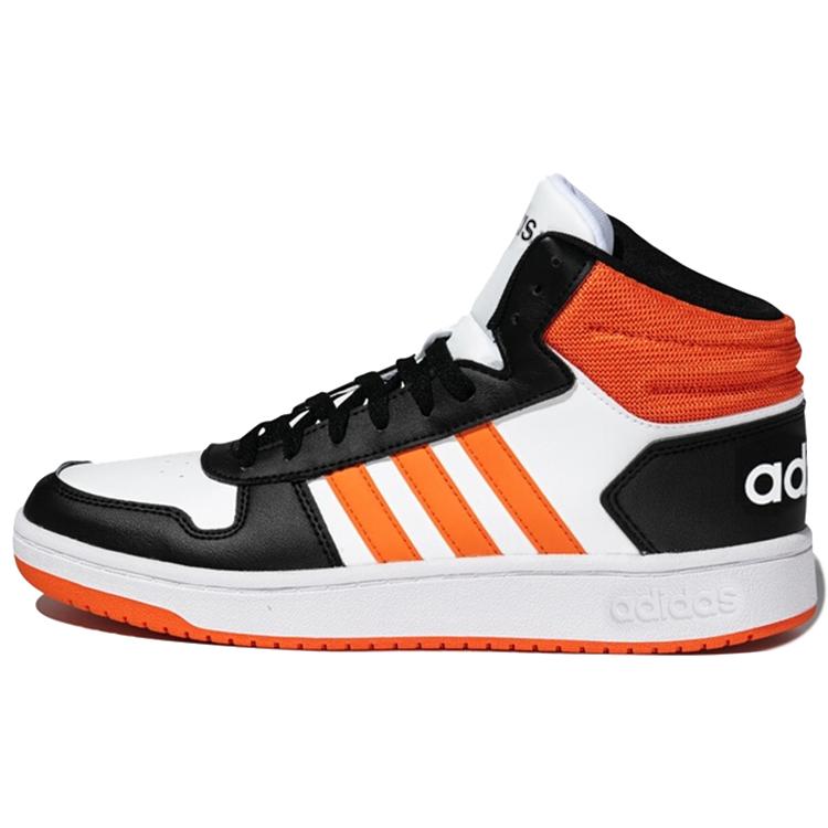 adidas Hoops 2.0 Mid 'Black Orange' FW5996
