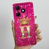For Infinix Smart 8 Case X6525 Crown Letter Soft Phone Cases For Infinix Smart 8 Pro Smart8 HD PLUS Camera Protection Back Cover