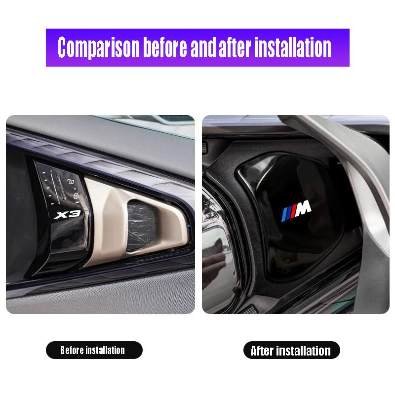 Car Interior Dbowl Protective Panel Decorative Accessories For BMW X1 X2 X3 X5 X4 X6 X7 iX3 F20 F10 F07 E70 E46 E Auto Valve cap DCX7