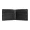 Gucci GG Embossed Leather Bifold Wallet With Metal Logo For Men Daily Use