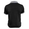 Men's Loose Threaded Cuffs Short,sleeved Men's Casual Lapel Button Top