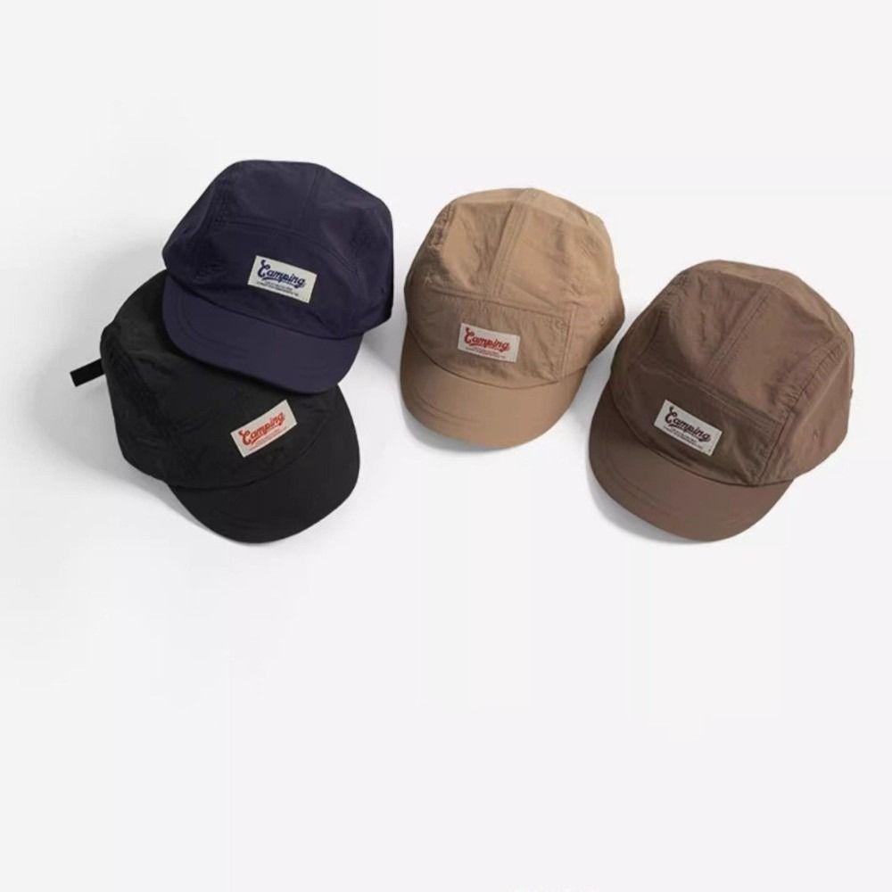 New Short Brim Baseball Cap Breathable Thin Material Peaked Cap Lightweight Uv Protection Sunshade Hat Summer