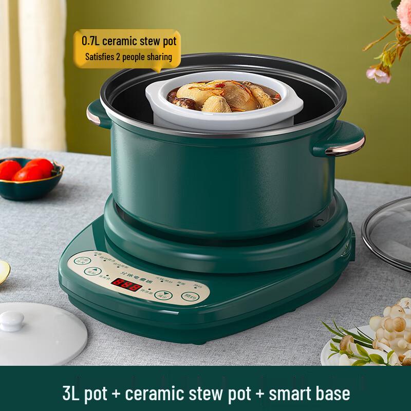 

RuHan Ceramic Electric Stew Pot 3L