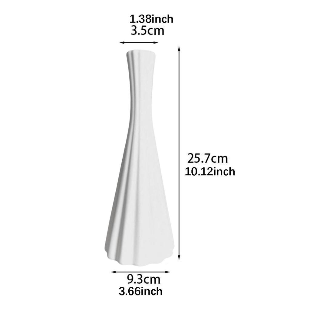 Flower Vase Ornament Multifunctional Nordic Decorative Art Vase Flower Arrangement Simple for TV Cabinet Desk Bedside Home Decor