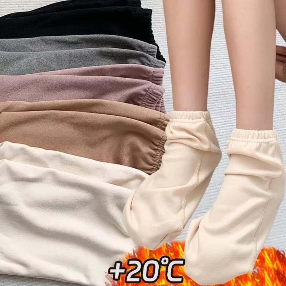 Elastic Velvet Floor Socks Warm Loose Fleece Socks Unisex Snow Socks  Winter