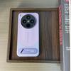 For OPPO Find X8 Ultra Find x8 Pro Case PU Leather Electroplating PC With Bracket Cover Equipped With Camera Protection Shell