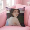 singer versatile IU LLee Jieun Cushion Cover Pillow Case Soft Skin Friendly Fabric  Concealed Zipper