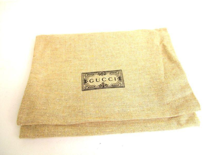 Authentic GUCCI Soho Interlocking G Black Leather Trifold Wallet Purse #9715  Refurbished