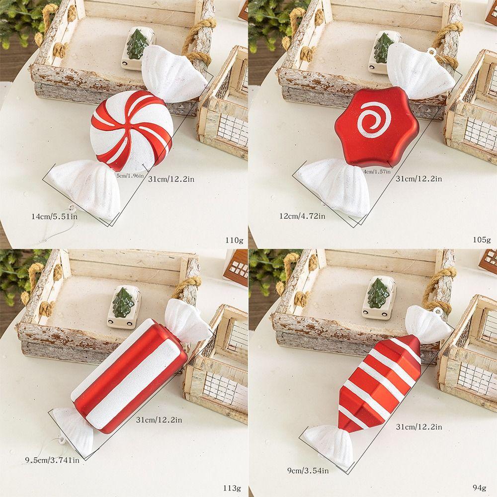 Large Size Xmas Tree Hanging Pendants Holiday Gift Ornaments New Year Celebration