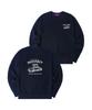 NUHABIT N/H Old Cars Oversized Fleece-Lined Sweatshirt_Navy (Som4-4Nh1208)