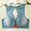 Front-button Bra Women's Gathering and Adjusting Underwear Beautiful Back Front-button Sexy Lace Bra Thin Bra