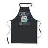 Kitchen Apron - PLANETEE - I Can't Animator - Black - 90x60 Cm - Breton Print