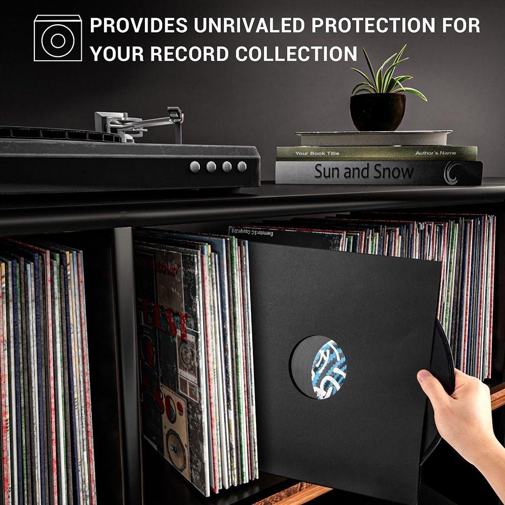 7/10 Inch LP Vinyl Record Cover Square Record Storage Bags New Outer Record Sleeves