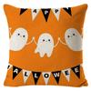 Pillow Cover Halloween Funny Atmosphere Decoration Car Cushion Room Bedside Cushion Sofa Waist Cushion Cushion Cover