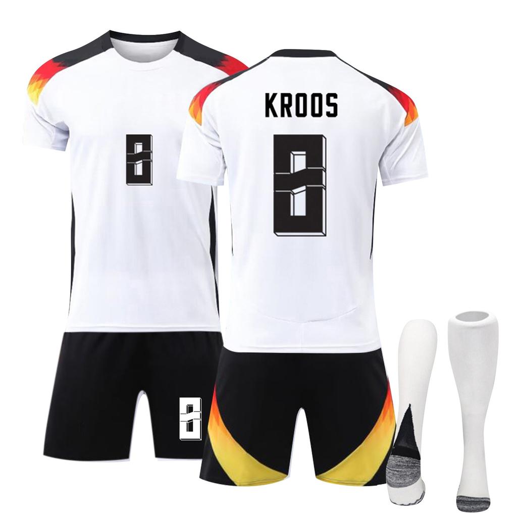 2425England Away Jerseys Sports Team Uniform Set Football Training Suit Set