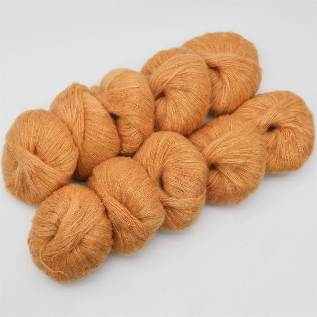 6pcs 150g/5.28oz Mohair Yarn Blend - Ultra Soft Luxury Yarn for Knitting & Crochet DIY Recycled Cotton Yarn for Home Decor Craft Raffia Yarn Supplies