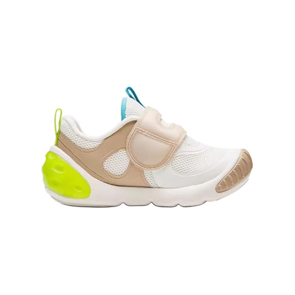 Anta Comfortable Non-Slip Durable Lightweight Low-Top Walking Shoes Baby Shoes Ivory-White 312430003-4