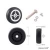 Mute Luggage Suitcase Replacement Wheels Wear-Resistant Suitcase Wheels Luggage Suitcase Wheels Suitcase Spinner Wheels