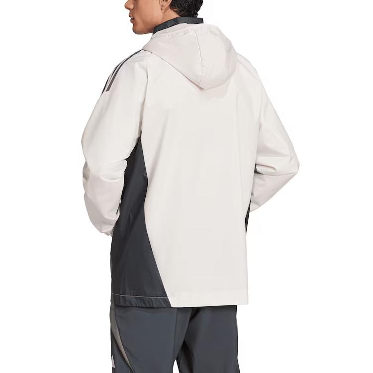 adidas Real Madrid Retro Jackets & Coats Unisex Milk White IT5121