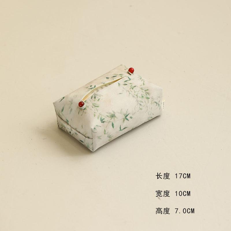 

Luxury New Chinese Style Brocade Embroidery Fabric Tissue Box Cover for Living Room Car Office Home Decor Gift