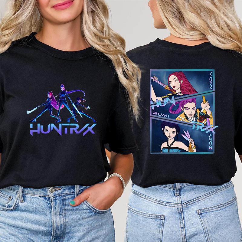 Mode Tryckt Rundhals T-shirt Dam Casual Komfort Kortärmad Kläder Topp