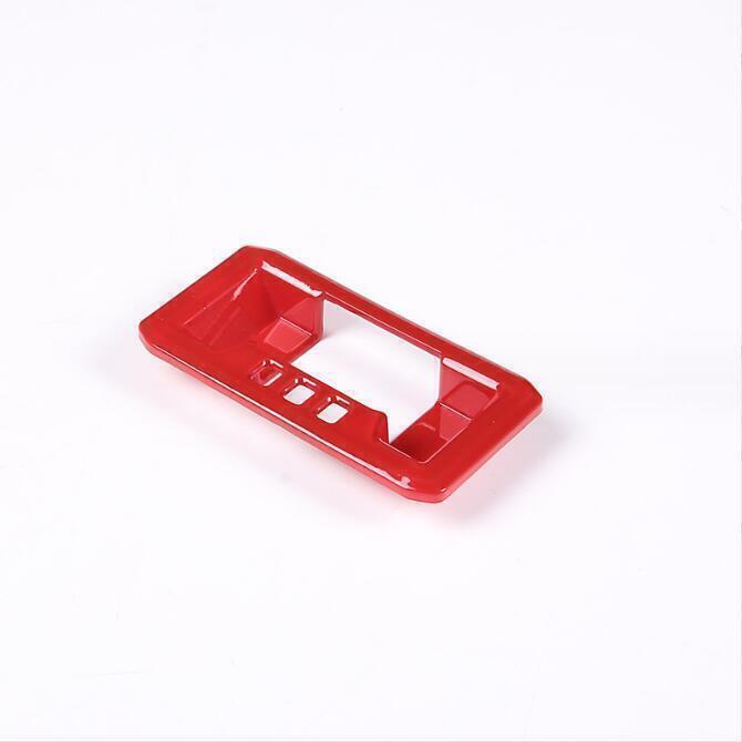 For Toyota Tundra -2024Red Gear Shift Box Drive Panel Cover Trim