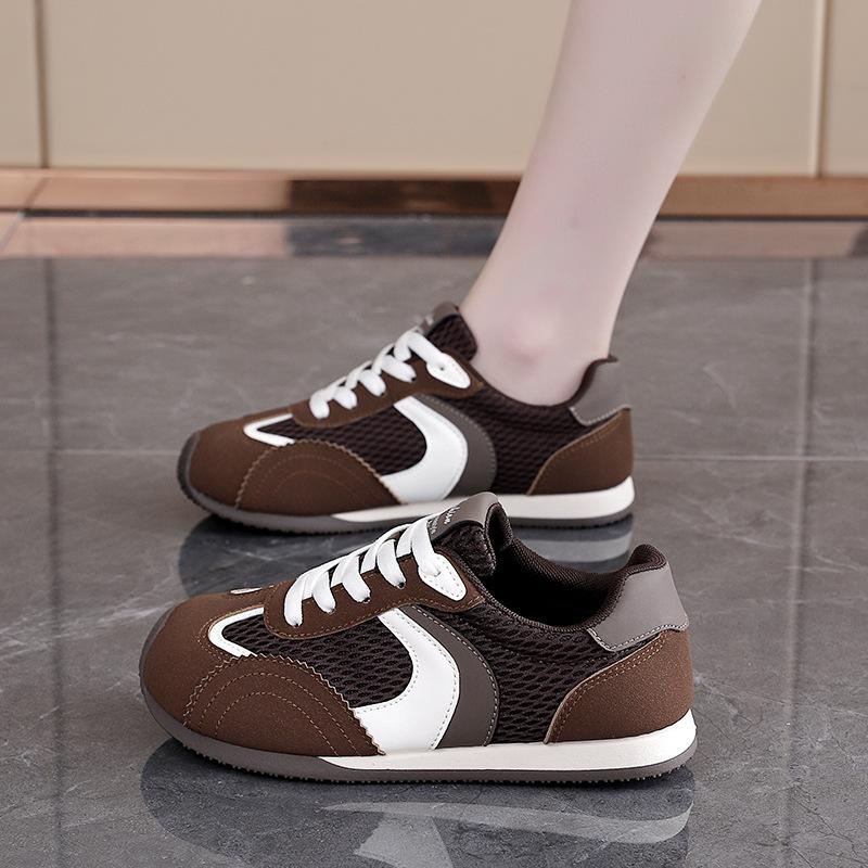 Fashion 2025 Spring and Autumn New Retro Sports Shoes Men's and Women's Soft-soled Comfortable Lightweight Casual Shoes