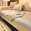 Light Luxury Non-Slip Sofa Cushion, Simple Modern Sofa Cover, High-End Chenille Four-Season Universal Seat Cushion Cover