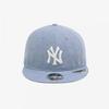 New Era New York Yankees Denim Basic Retro Krone Strapback Hellblau 15131622