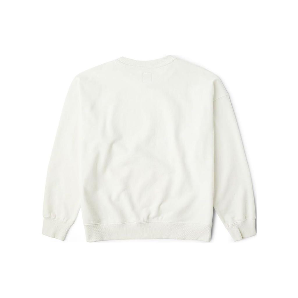 Vans Cartoon Print Loose Fit Crew Neck Long Sleeve Sweatshirt Kids tops Oatmeal VN000KJ4FS8