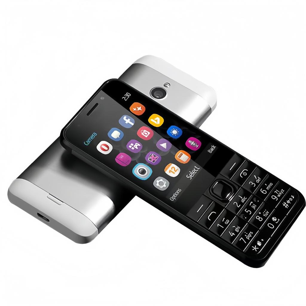 Mobile Phone 230 GSM Large Screen 2.8-inch Button Large Characters Loud Student Elderly Phone Mobile Phone