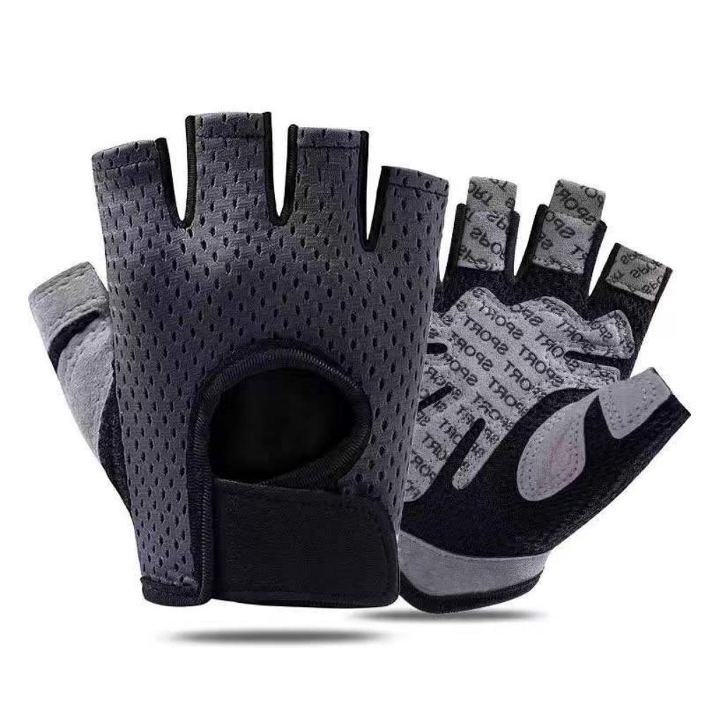 Cycling Gloves Half Finger Summer Thin Men and Women Outdoor Sports Training Mountaineering Electric Motorcycle Non-slip Breathable