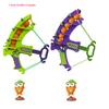 Archery Carrot Interactive Game Kids Green Purple Bow 6 Balls 3 Targets Kid Gift