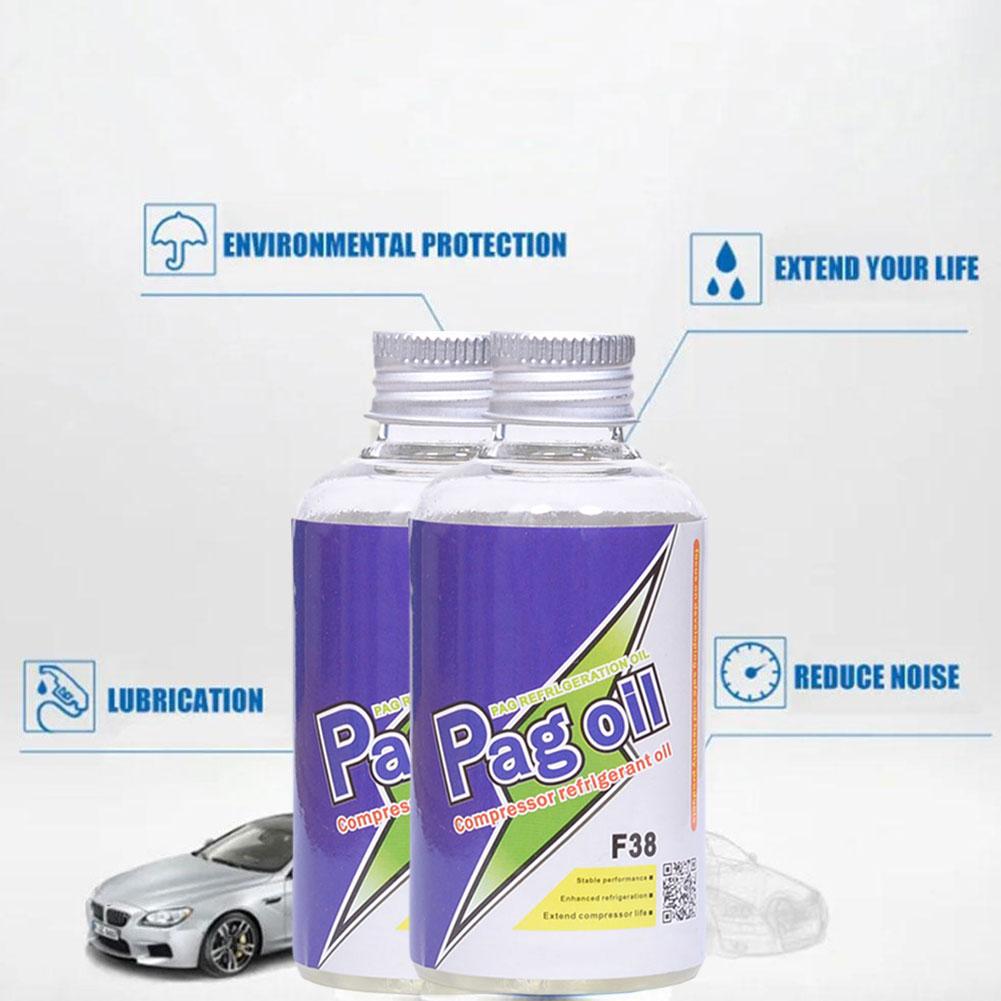 Automotive Air Conditioning Compressor PAG Refrigerant Oil R134a Freon Refrigerant Snow Oil Lubricating Oil For Automobiles 70ml