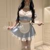 Original Sexy and Pure Desire Maid Set, Lace Seductive and Romantic Underwear, Maid Costume, Uniform, Pajamas 1097