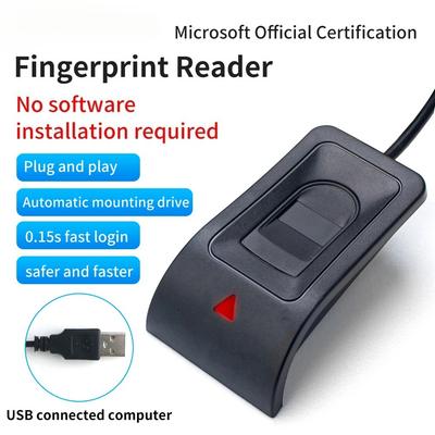 For Windows 10 11 Hello Biometric Fingerprint Login USB Reader Scanner Module Device Biometrics Security Key Safe Account Login