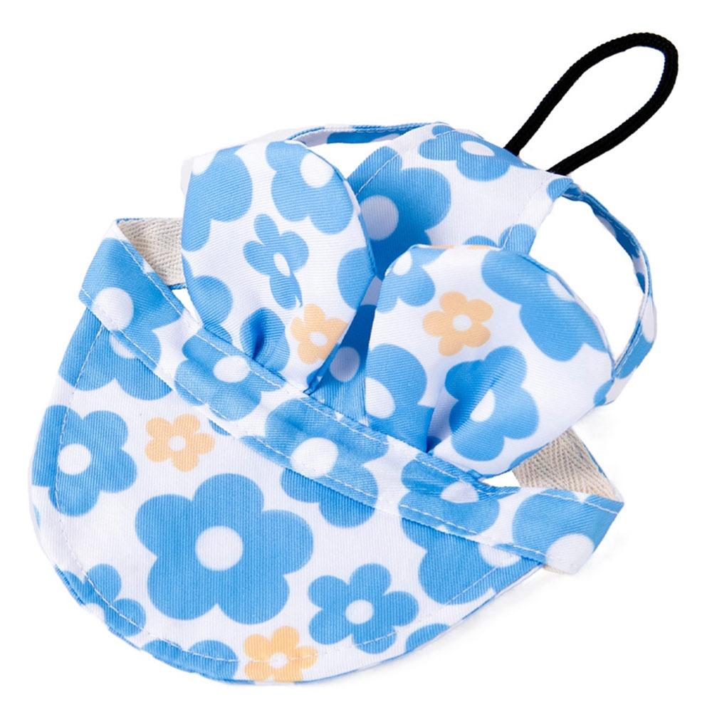 

Breathable Dog Bonnet Cap Adjustable Puppy Sunscreen Hat NEW Small Dog Cat Hats Pet Supplies 7