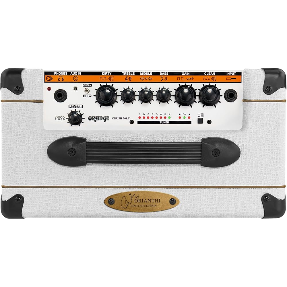 Orange Crush 20RT Orianthi Limited Edition Limited Edition 20 Watts, White