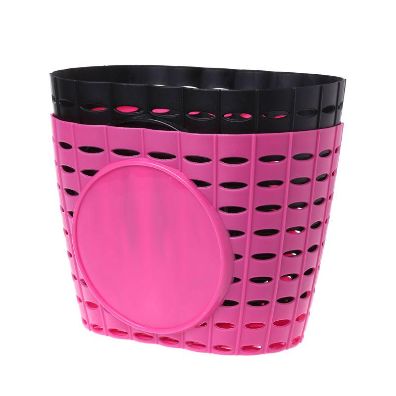 Bicycle Basket Hollow Children Bike Tricycle Scooter Storage Front Handlebar