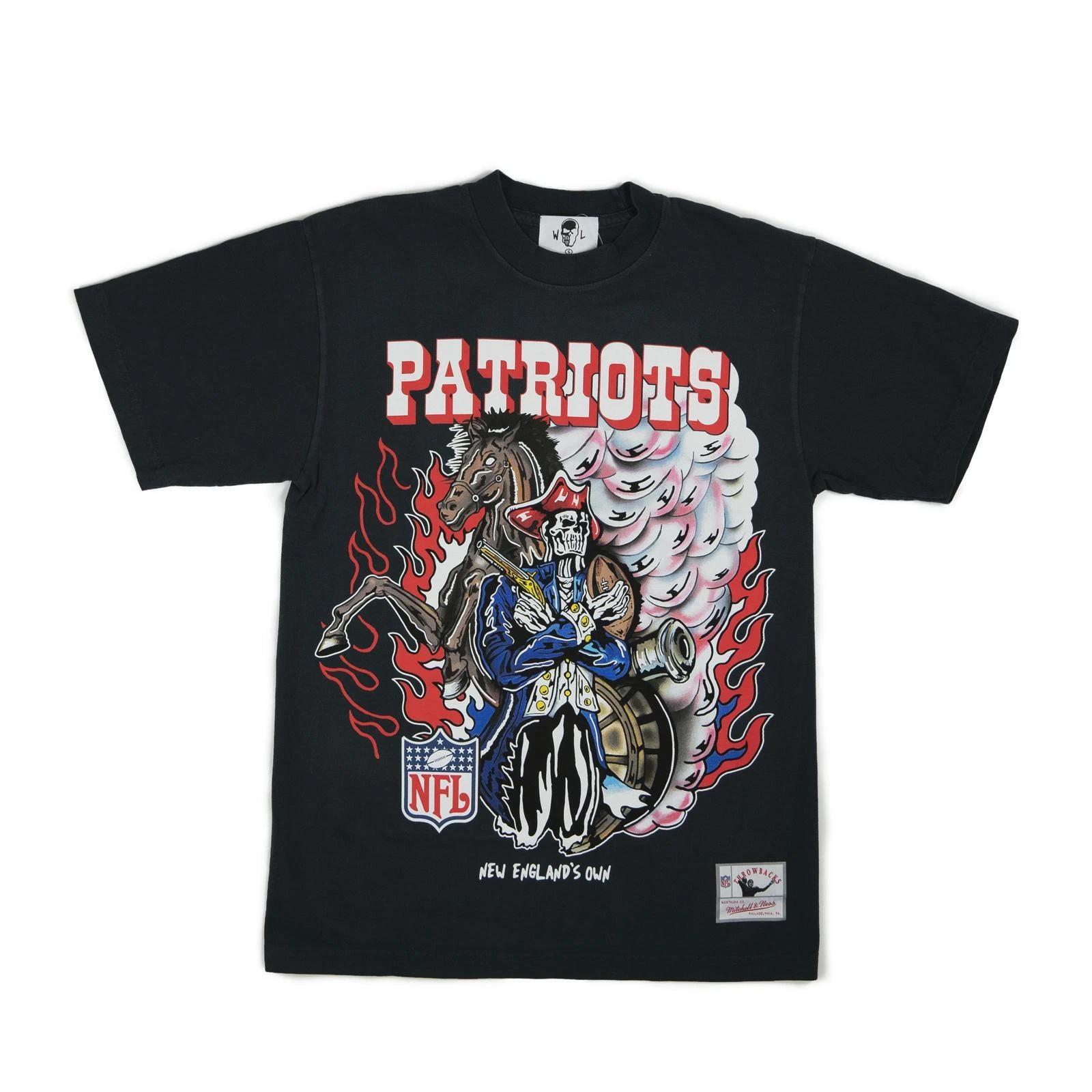 Warren Lotas Mitchell & Ness New England Patriots Tee Shirt 2XL